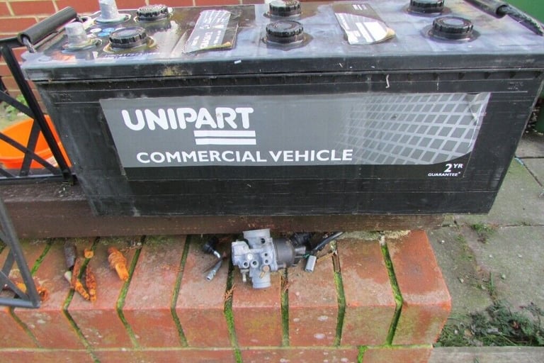 image for 2 x unipart commercial lorry batterys 