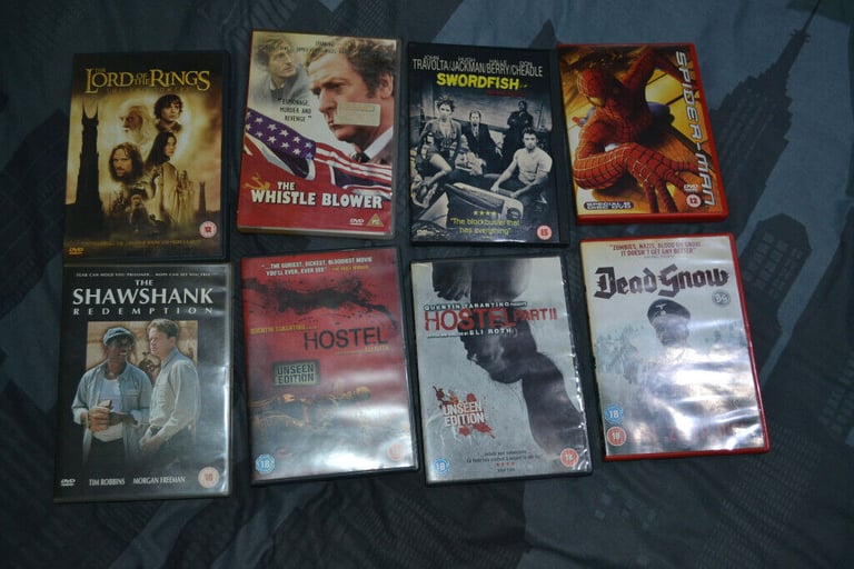 image for DVD job lot Horror + others movies...
