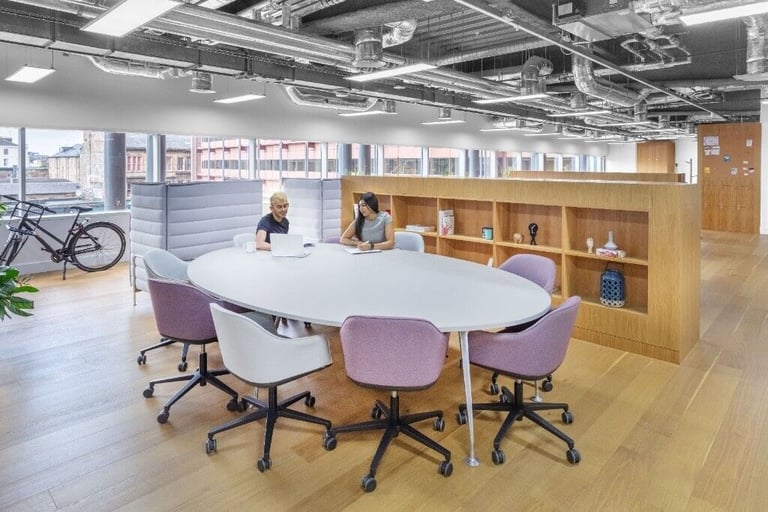 Glasgow - G2 4JR, Open plan office space for 15 people at Spaces Charing Cross