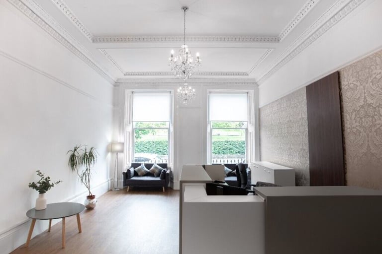 Glasgow - G3 7QL, Your private office 2 desk to rent at Woodside Place