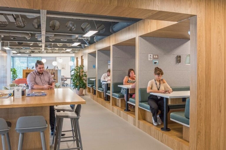 Sheffield - S1 2BJ,  Your open plan office 10 desk to rent at Spaces Acero