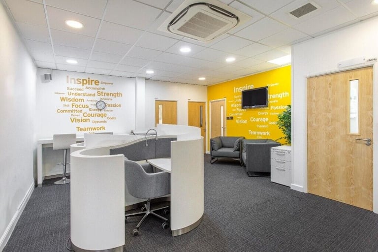 Warrington - WA2 0XP, Your private office 3 desk to rent at Cinnamon House