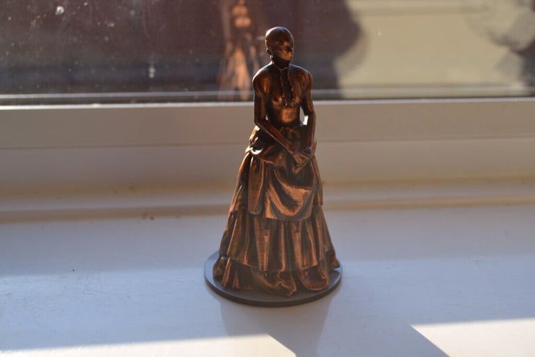 image for 1800's Victorian era Lady/ woman?.... figurine/ sculpture