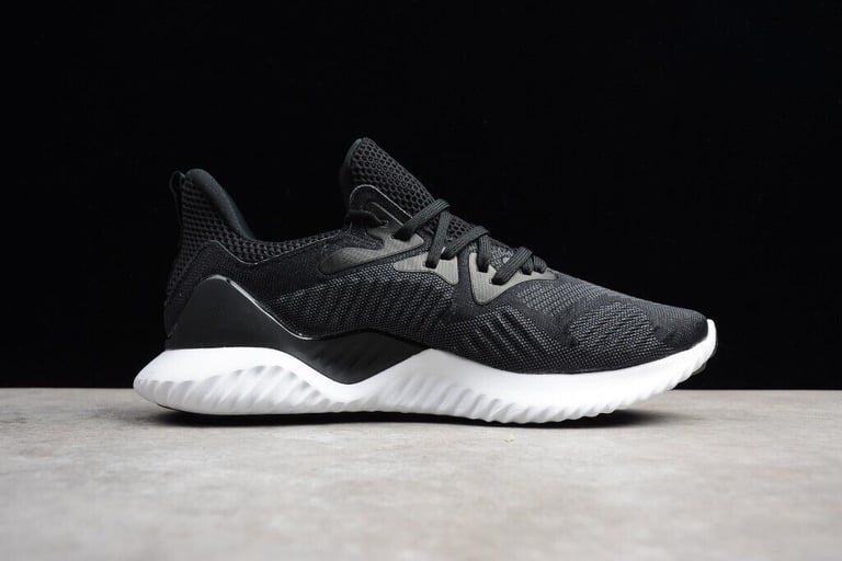 Adidas AlphaBounce HPC AMS 3M Black White Men’s Size UK10 AC8273 Brand New w/Tag £80