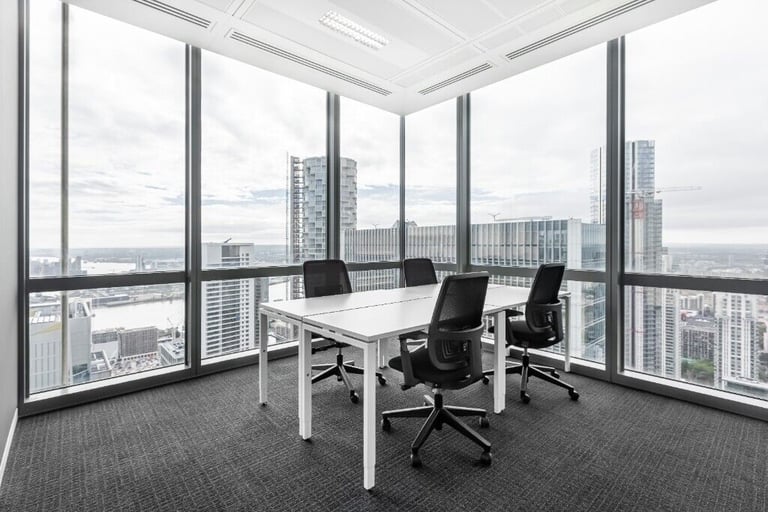 London - E14 5LB, Furnished private office space for up to 10 desks at 25 Canada Square 