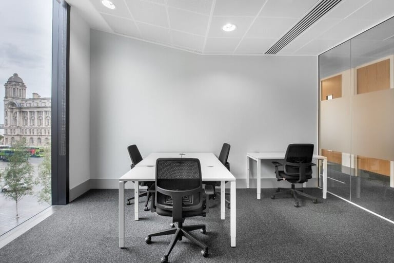 Liverpool - L3 1BP, Furnished private office space for 4 desk at 1 Mann Island