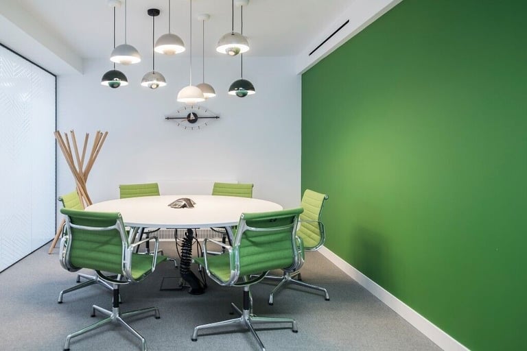 London - W1W 6XB, Your private office 4 desk to rent at Spaces Fitzrovia