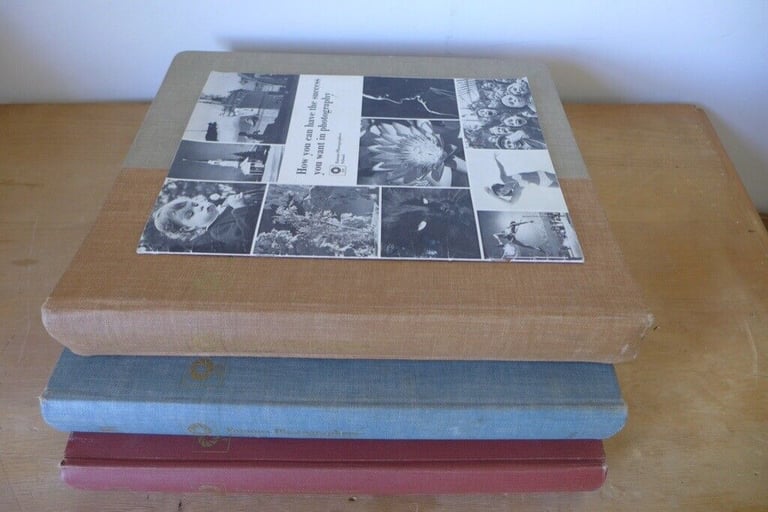 image for FAMOUS PHOTOGRAPHERS COURSE books, three large hardback volumes 1,2 and 3, published 1964 in the USA