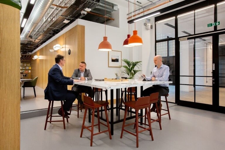 London - EC1Y 1AA, 4 Desk private office available at Spaces Shoreditch