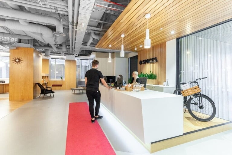 Birmingham - B4 6AF, 4 Desk serviced office to rent at Spaces Lewis Building