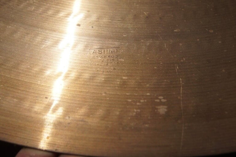 Kashian by UFIP 19 1/2 inch Medium Ride cymbal - Italy - '80s - 2416g - B8 - Vintage