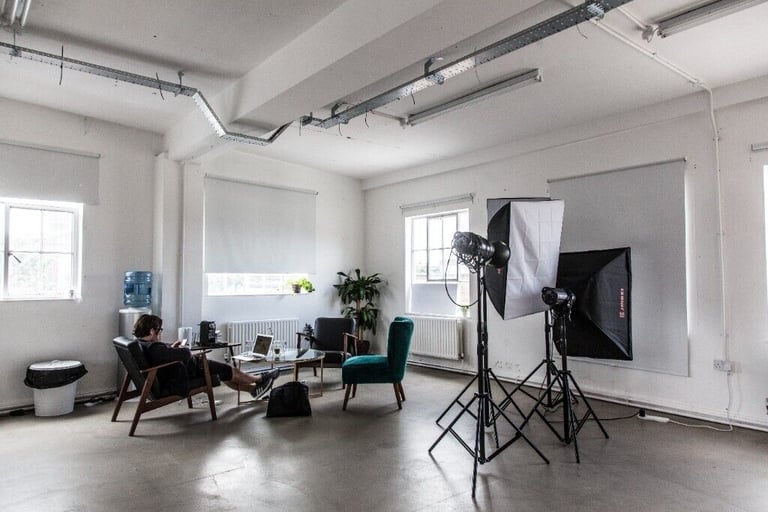 Spacious creative studio office and workshop spaces in South London Victorian warehouse conversions