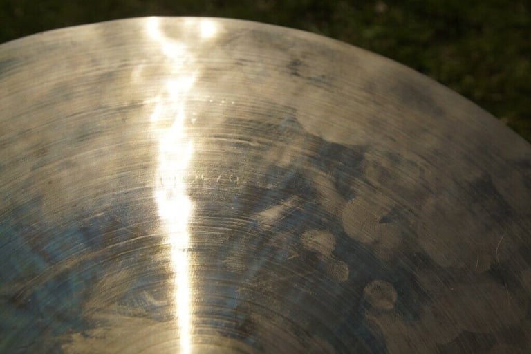 UFIP Class Series 14 inch Hi hat cymbals - Pair - '90s - rare- 1373/1400g - Vintage