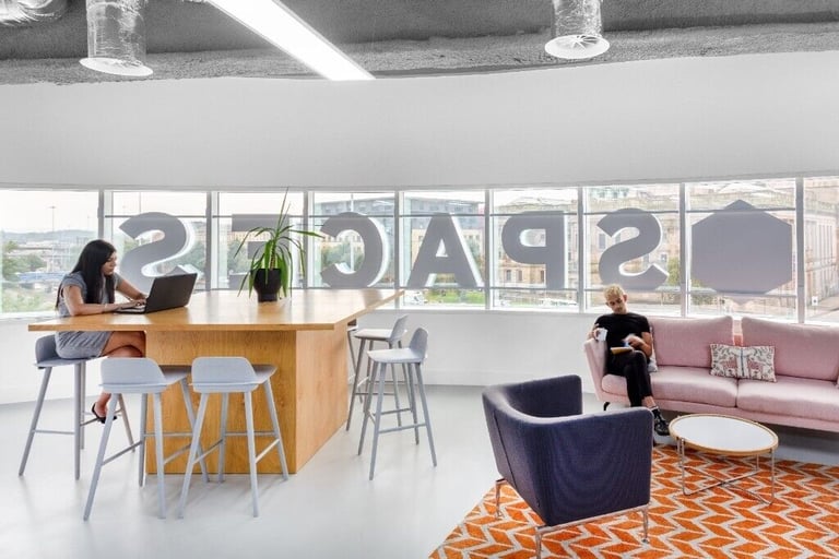 Glasgow - G2 4JR, Open plan office space for 15 people at Spaces Charing Cross