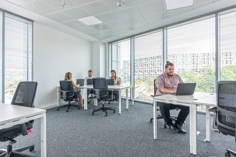 Sheffield - S1 2BJ,  Your open plan office 10 desk to rent at Spaces Acero