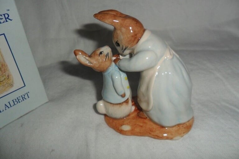 Royal Albert Mrs Rabbit and Peter figure