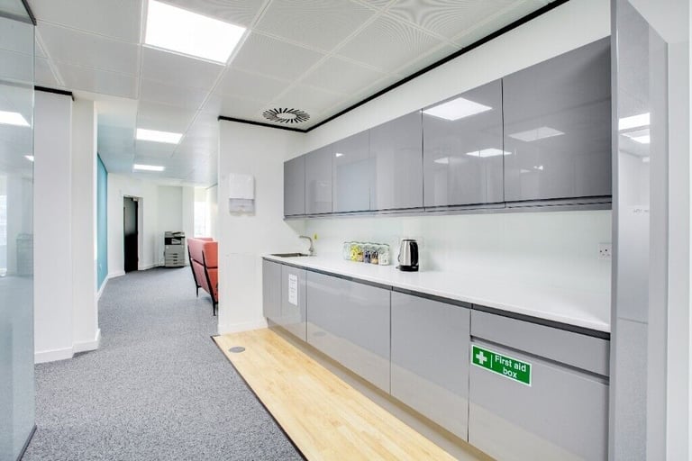 Guildford - GU1 4AR, Your private office 2 desk to rent at Spaces Station View