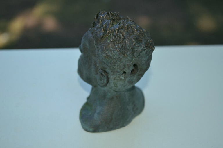 Terminator T-800 Arnie faux bronze statue/ sculpture