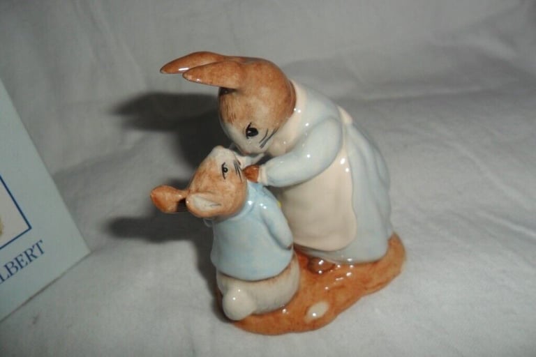 Royal Albert Mrs Rabbit and Peter figure