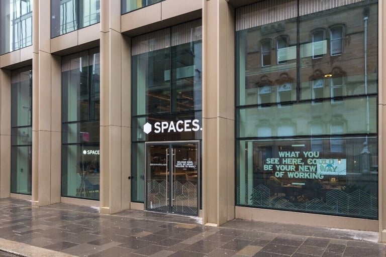 Glasgow - G2 1RW, Open plan office for 10 people at Spaces West Regent Street