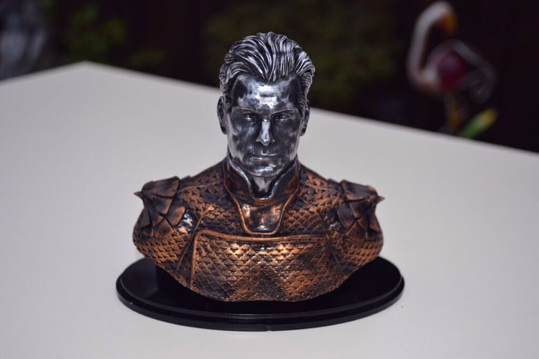 image for Homelander bust TV show 'The Boys' Handmade