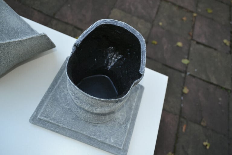 Lord Vader! Stone effect...secret stash can! Star Wars