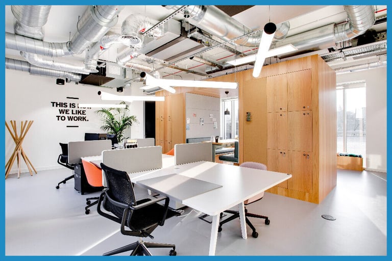 Guildford - GU1 4AR, Book a reserved coworking spot in Spaces Station View