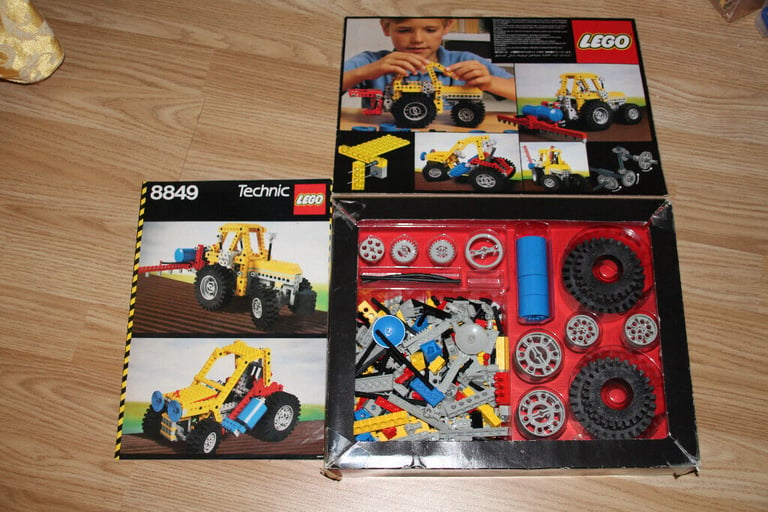 Rosefarve glide Depression Lego Technic 8849 Tractor - Vintage set, rare, with instructions & box | in  Littleover, Derbyshire | Gumtree