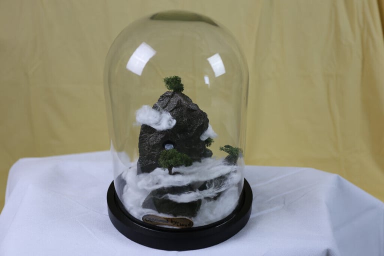 image for Obscured by Clouds Handmade Diorama.