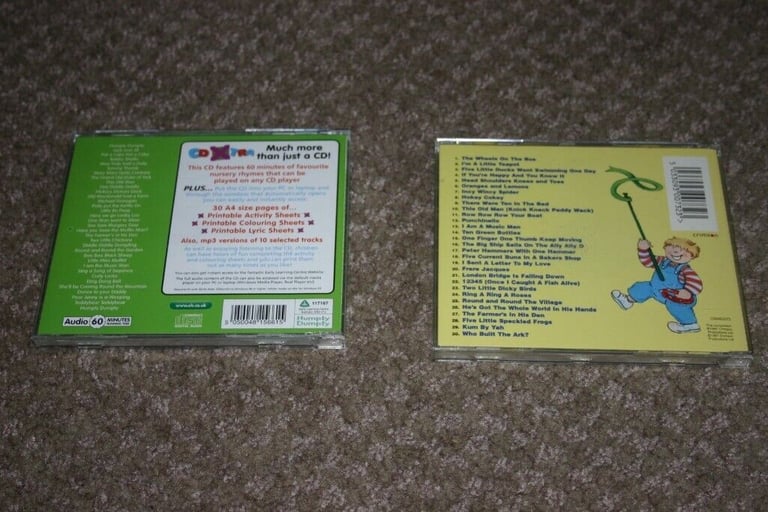 Two Children's Music CD's