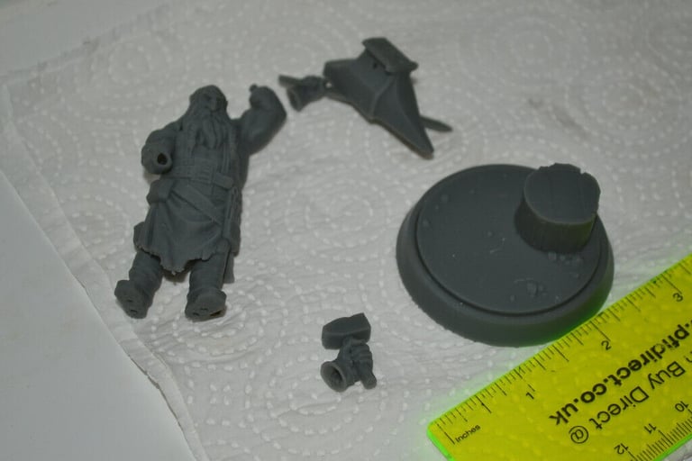 75mm scale Blacksmith/ Swordsmith