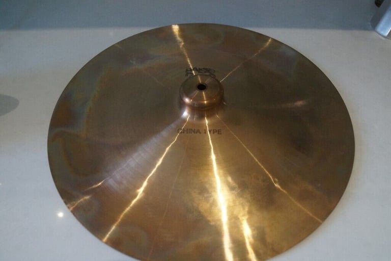 Paiste 2002 18 inch China Type cymbal - 1979 - Vintage - Black logo