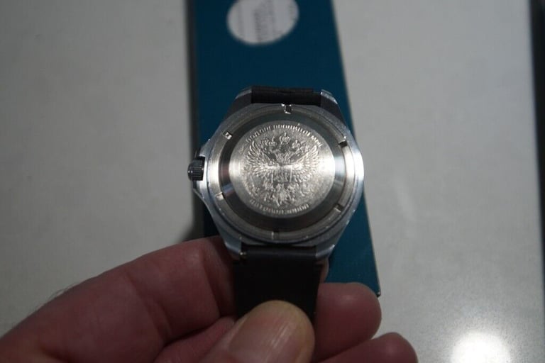 Vostok Automatic mechanical wristwatch - Cal 2416 - Secret Police/KGB-Russia '99