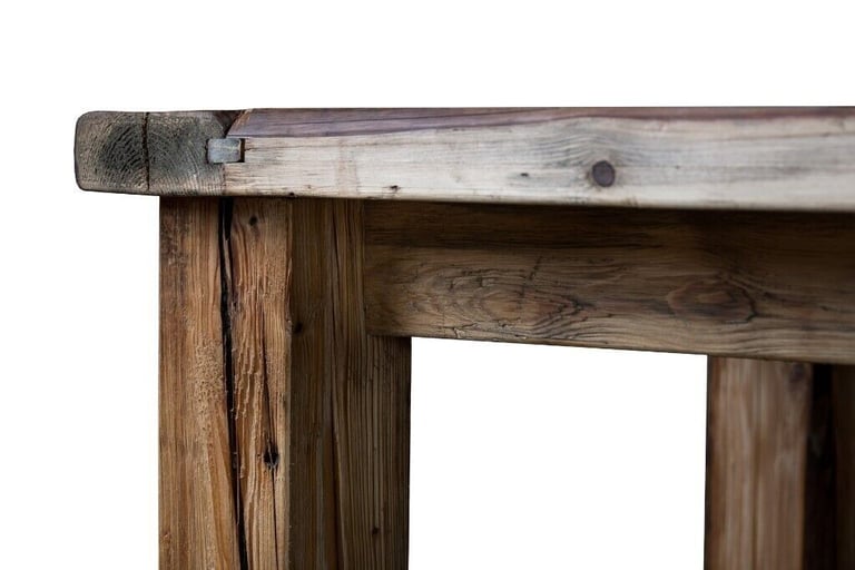 DINING UNIQUE SOLID WOOD TABLES, RUSTIC GRADE