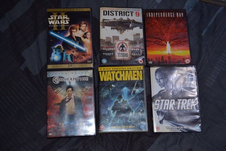 image for DVD job lot Sci fi movies...