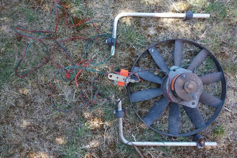 image for Kenlowe engine cooling fan. 43 years old but never used. Bargain at £40.