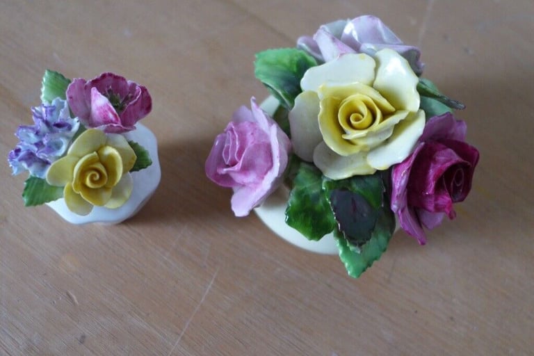 image for Collectible: Two pieces of Vintage ADDERLEY FLORAL MADE IN ENGLAND Bone China £15 for the two pieces