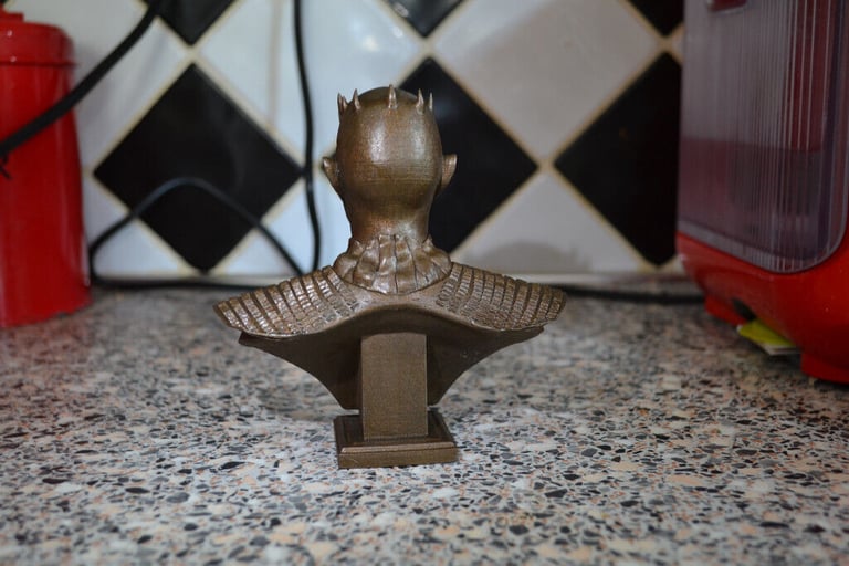 Night King Bust GoT Game of Thrones Faux Bronze statue/ sculpture
