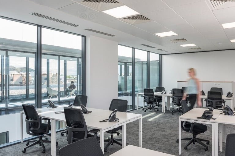 Edinburgh - EH3 9QA, 10 Desk private office available at Spaces Lochrin Square