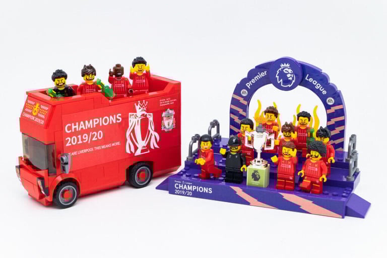 420 pcs Champions moment 2 in 1 liverpool fc 2019/20 champions not lego