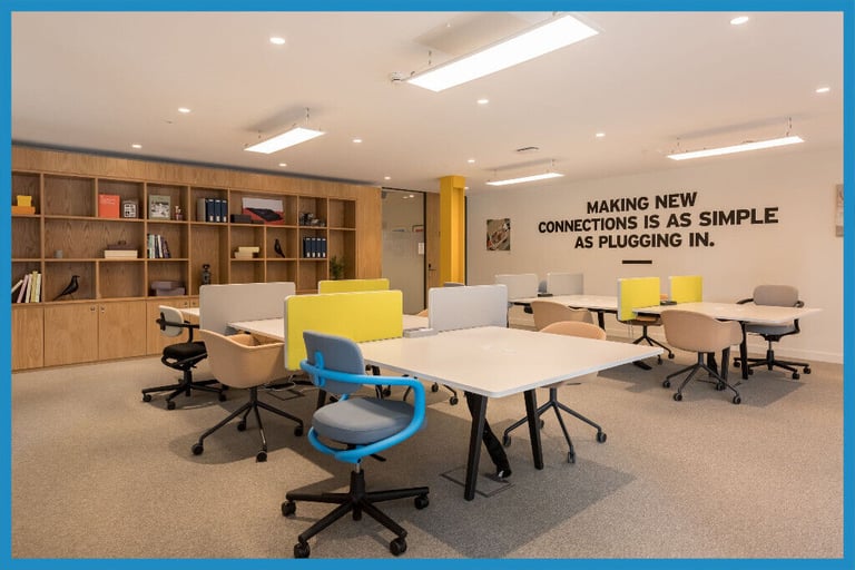 London - W6 8JA, Find a dedicated desk and get down to business in Spaces Hammersmith The Foundry