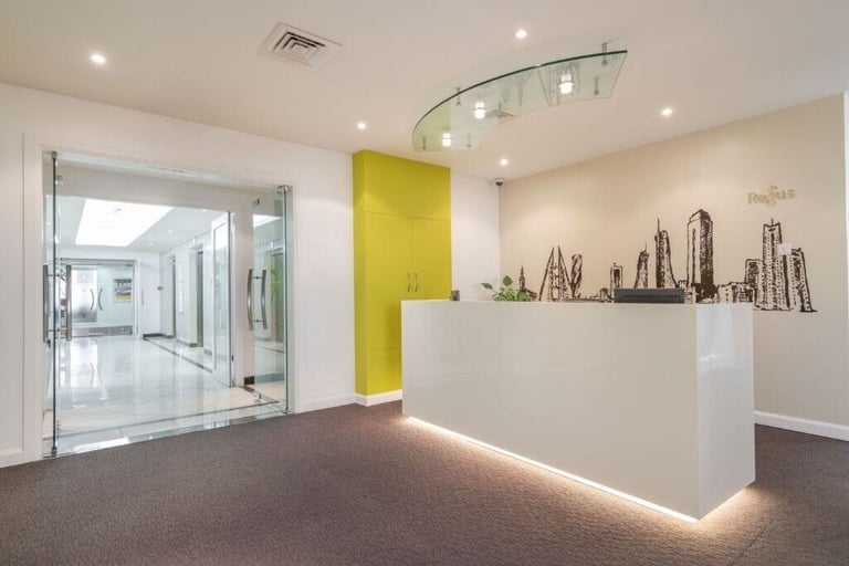 Manchester - M20 2YY, Open plan 2690 sqft serviced office to rent at Adamson House