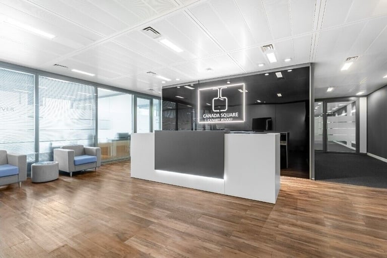 London - E14 5LB, Furnished private office space for rent at 25 Canada Square 