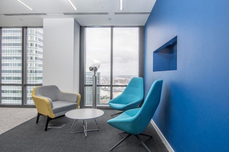 London – E14 5AA, Private office space for 5 people in Signature 37th Floor Canary Wharf