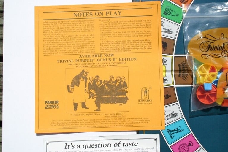 Trivial Pursuit - Genus Edition