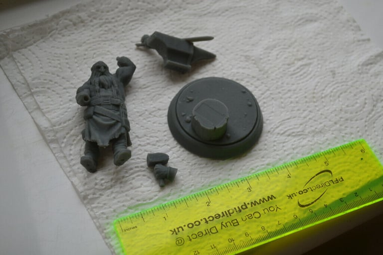 75mm scale Blacksmith/ Swordsmith
