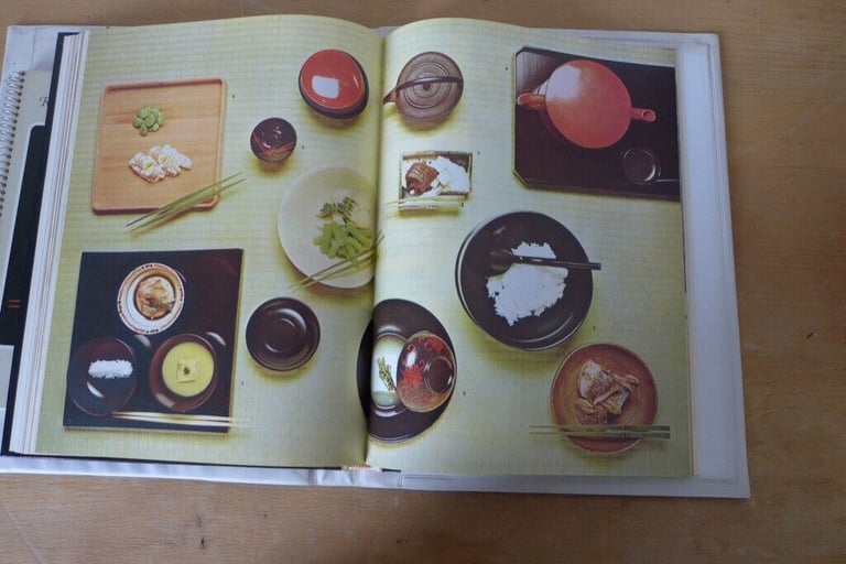 A Time-Life, Vintage, Two-Volume Cookery / Food Book, entitled ‘THE COOKING OF JAPAN’.
