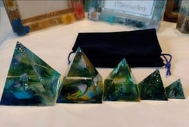 Resin Art Pyramid Set 