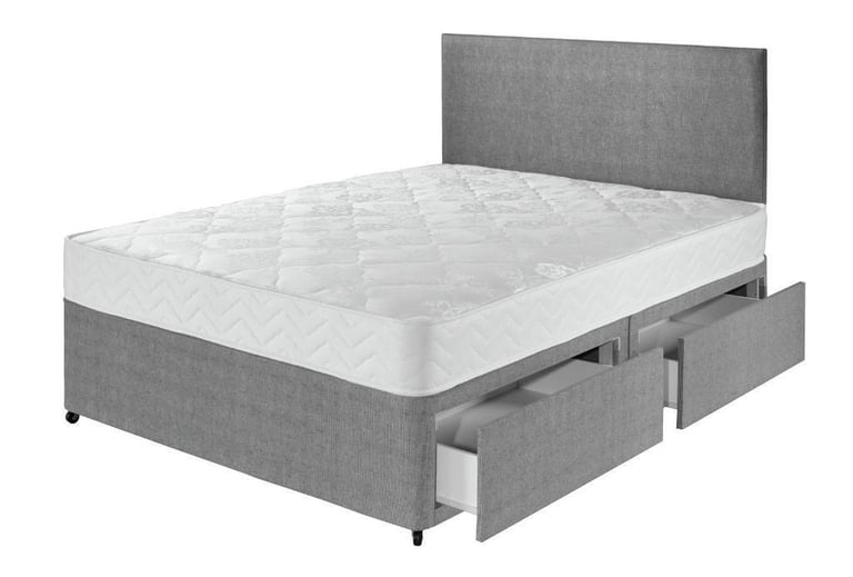 Brand New  Small double bed-double bed-single bed with mattress opt
