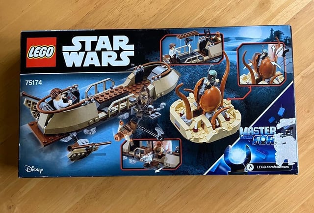 Lego star wars desert skiff cheap escape 75174